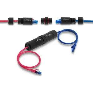 Network Cable Delock RJ45 Connector to Cat.6 with M16 Thread 90780