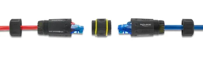DELOCK RJ45 savienotājs ar M23 Cat.6a/Cat.7 Photo 5