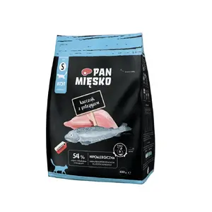 Сухой корм для кошек pan miĘsko Chicken with Trout S, полнорационный кибл, 400 г, 39% белка, 16% жира