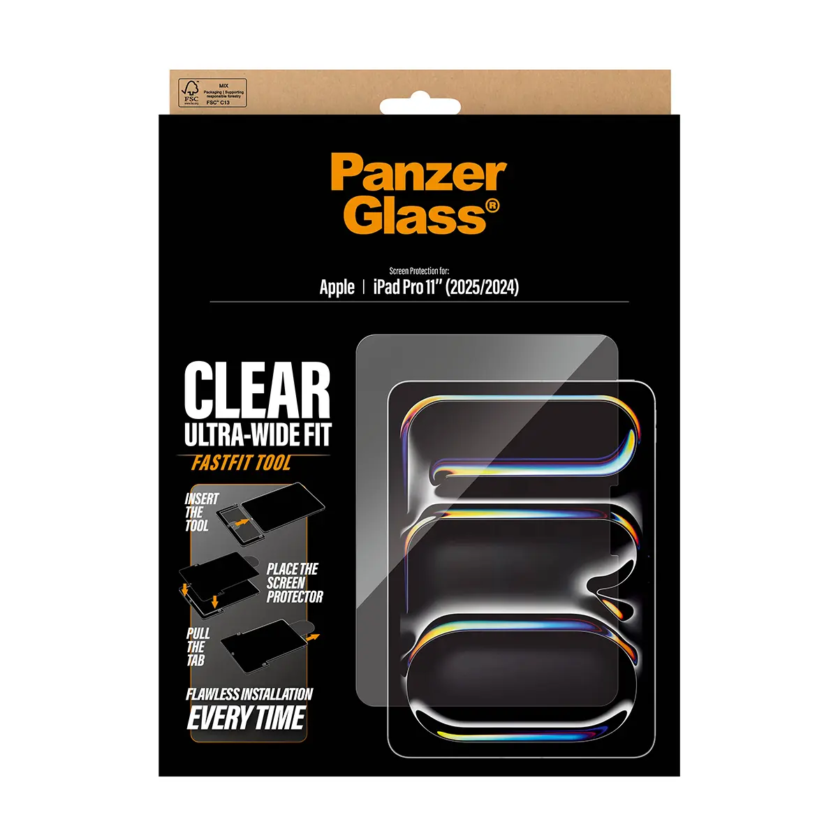PanzerGlass Screen Protector for iPad Pro 11 (2024-2025) Photo 4