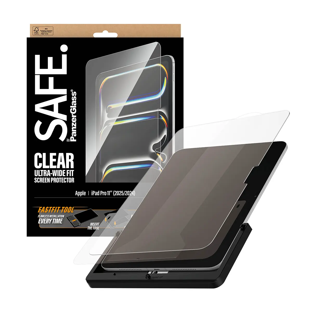 PanzerGlass SAFE. Screen Protector for iPad Pro 11" 2024-2025 Photo 5