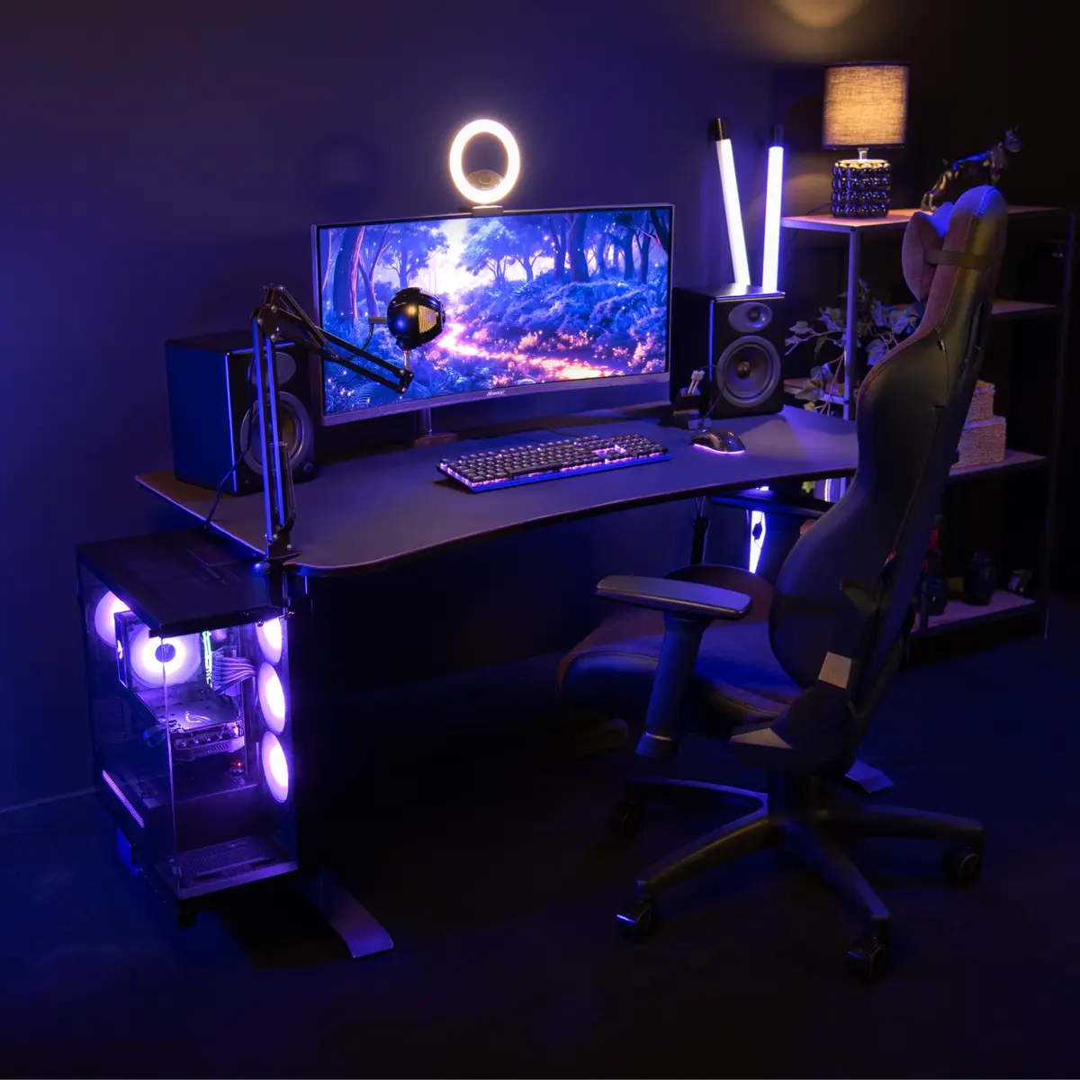 Игровой стол Arozzi Arena Medium — Фиолетовый Photo 12