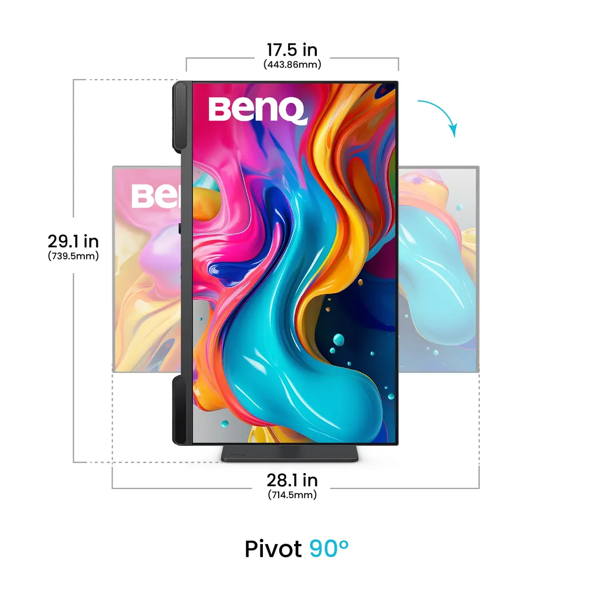 BenQ PV3200U 31.5 collu 4K UHD datora monitors Photo 4