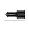 Автозарядка Tech-Protect CC04 3‑порта PD130W Photo 3
