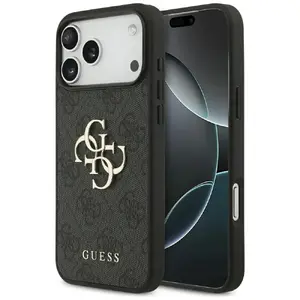 Phone case GUESS Case Guess 4G Big Logo for iPhone 17 Pro Max — black, protective cover