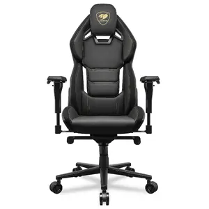 PC spēļu krēsls COUGAR Gaming Hotrod Royal Polsterēts sēdeklis Melns