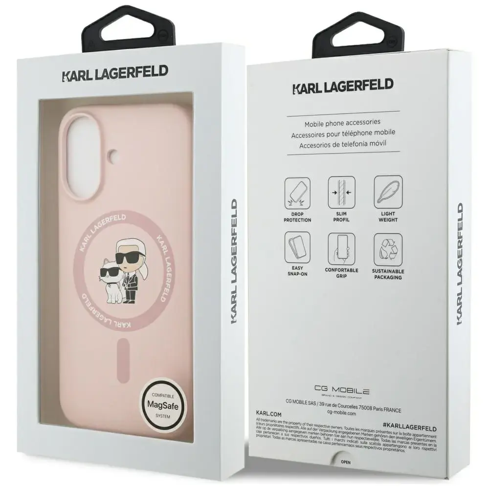 Karl Lagerfeld Чехол iPhone 17 жидкий силикон Photo 3