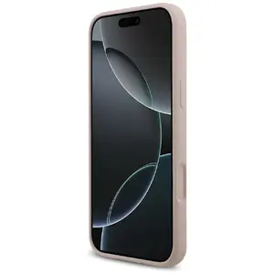Aizsargvāciņš iPhone 17 Pro Max Karl Lagerfeld Liquid Silicone rozā ar MagSafe