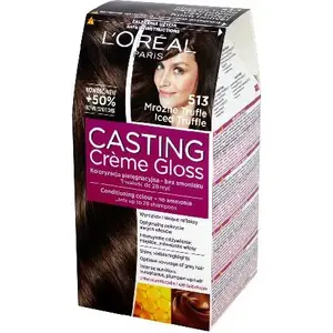 Hair Color Cream Casting L'Oreal Casting Creme Gloss No 513 Frosted Truffle Semi-Permanent Shine