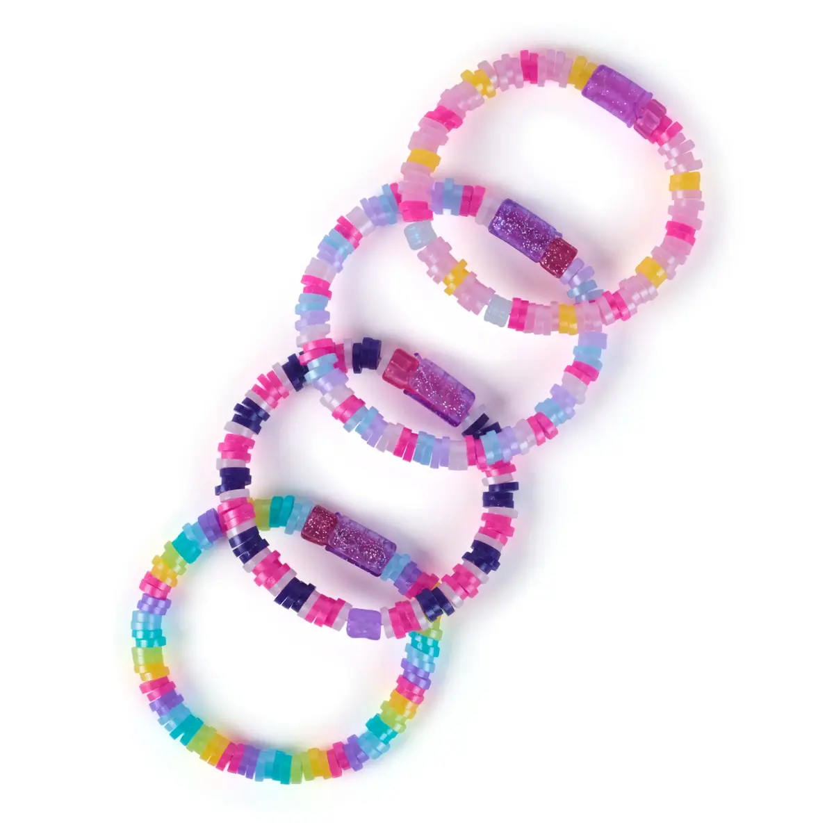 Children's jewellery bracelet making kit Cool Maker Stack’d Heishi Photo 3