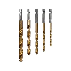 Drill bit set YATO YT-44700 — 5 pieces, metal/wood drilling use
