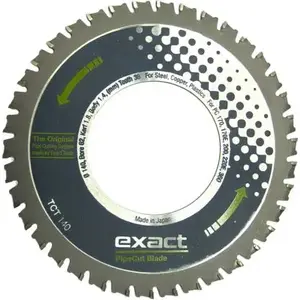 Zāģa ripa Exact TCT14038 — diametrs 140 mm, 38 zobu, ar volframa karbīda uzgalu
