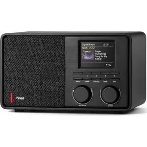 Портативное радио PINELL SUPERSOUND 201 DAB+ FM — питание от батарей и сети, переносной приёмник