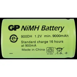 Перезаряжаемая NiMH батарея D GP 900DH 9000 мAh — GP D-формат (Mono)