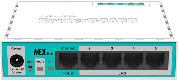 Maršrutētājs MIKROTIK RB750r2 hEX lite 5x