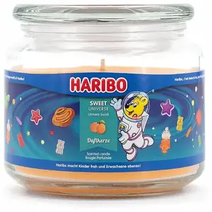 Scented candle Haribo Sweet Universe 300 g — fragranced wax candle for home and events