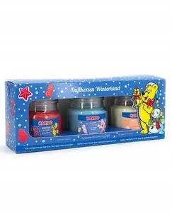 Scented Candle Haribo Winterland 3 Piece Set A2194 – decorative scented candles, 3 pcs