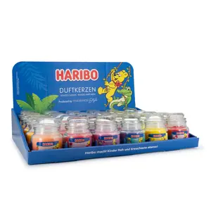Display stand Haribo Island for 30 x 85g packs A2201, freestanding promotional unit