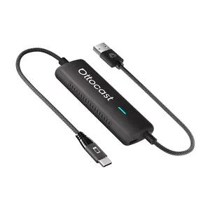 Wireless Car Adapter Ottocast CA450 — MirrorCast wireless display adapter for in-car smartphone screen mirroring