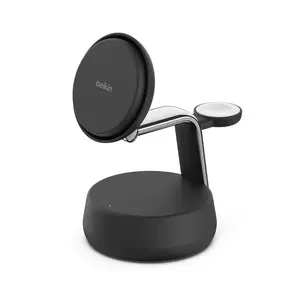Зарядное устройство Belkin UltraCharge Pro 25W Qi2 3в1 Магнитное Зарядное Устройство Угольный
