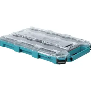 Organizators Makita P-91051 plakans, izturīgs dizains kompakta glabāšanai