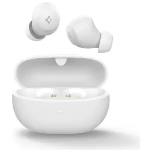 TWS austiņas Spigen SA2401 ANC PRO baltas — aktīvā trokšņu slāpēšana, Bluetooth
