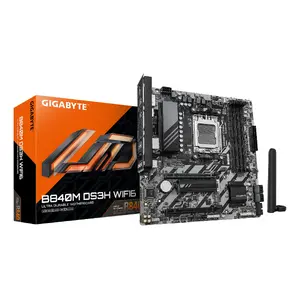 Pamatplate GIGABYTE B840M DS3H WIFI6, AMD B550, Socket AM5, Micro ATX