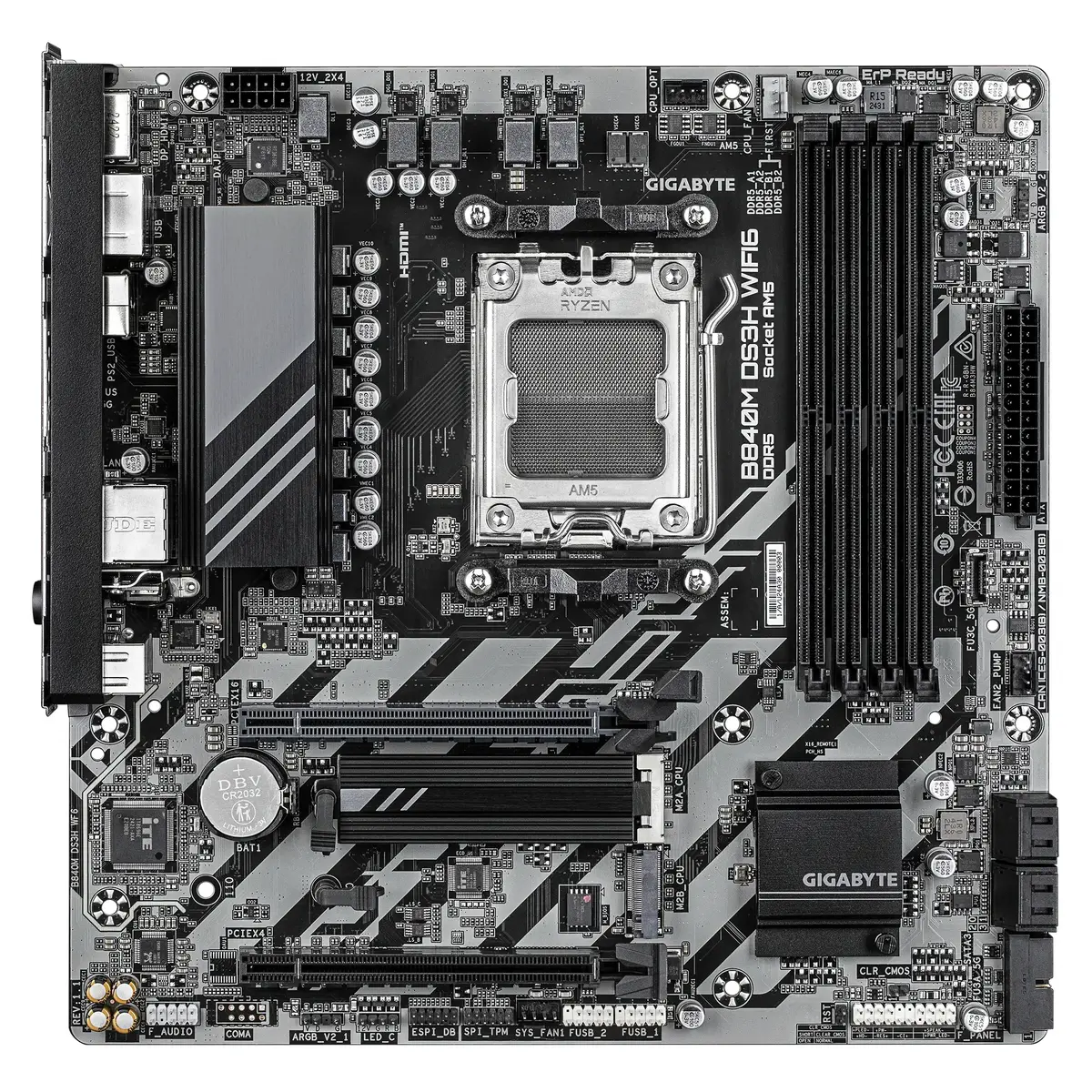 Motherboard GIGABYTE B840M DS3H WIFI6 Photo 2