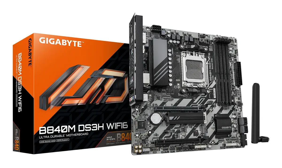 GIGABYTE B840M DS3H WIFI6 Pamatplate Socket
