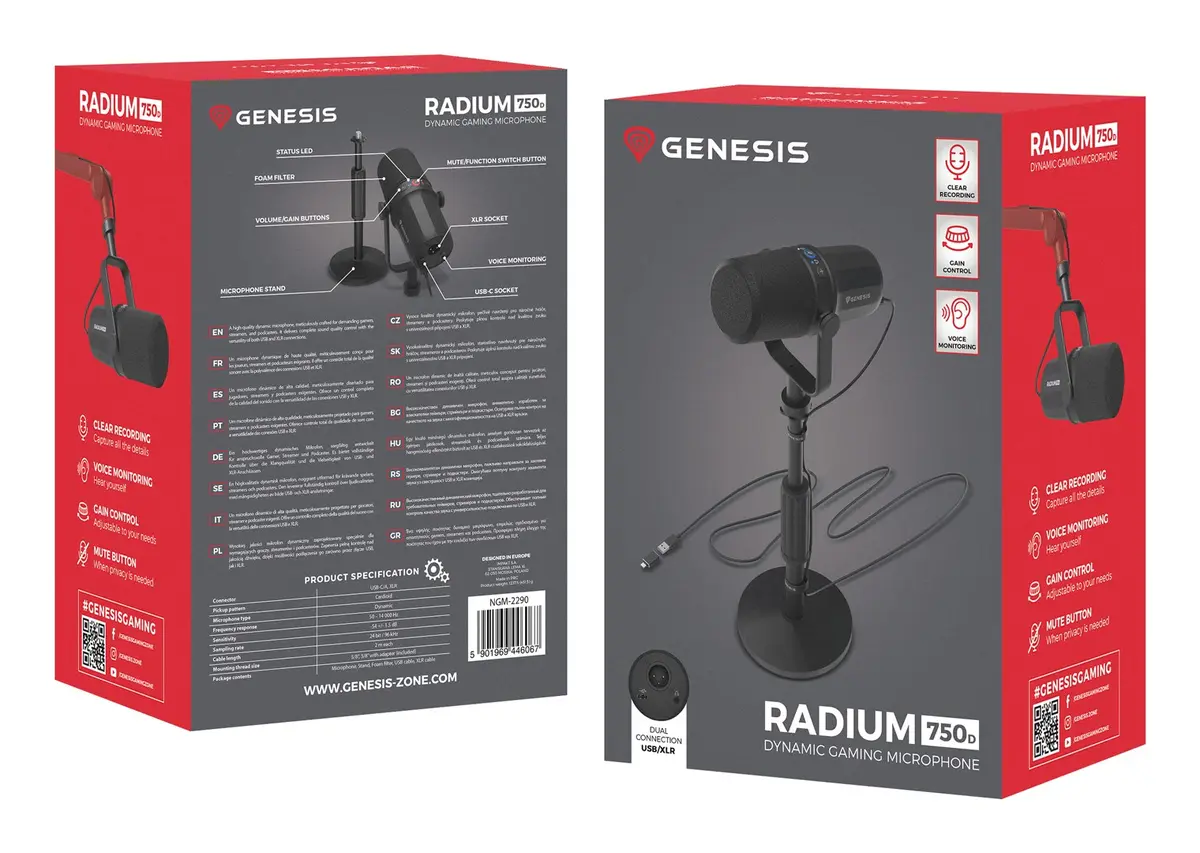 Микрофон Genesis Radium 750D Photo 14