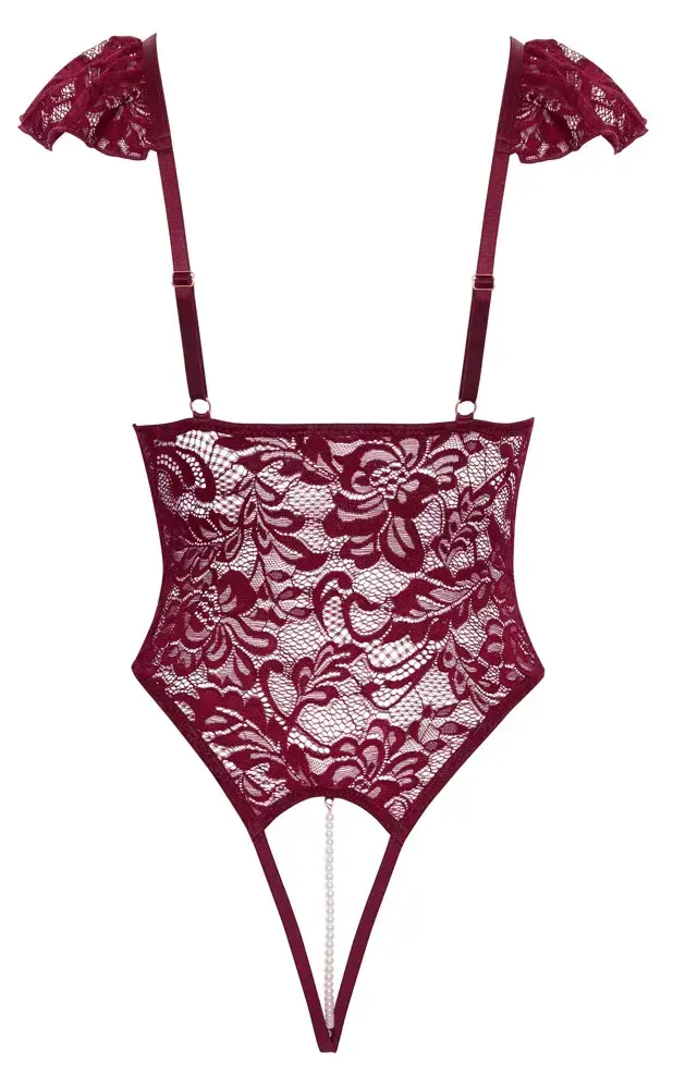 Cottelli Collection Body Pearls L кружевное стринг‑боди Photo 7
