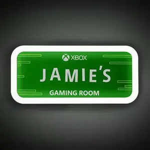 Table lamp Paladone Light up Room Sign PP11615XBV2 Xbox design