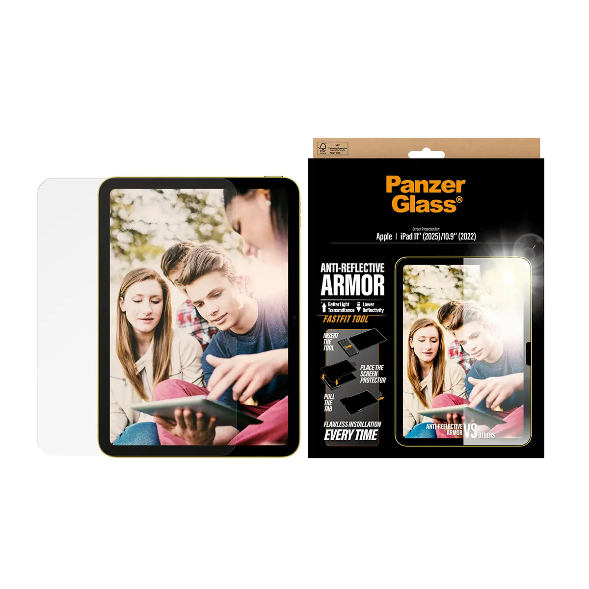 PanzerGlass Anti-Reflective Screen Protector for iPad 11" / 10.9" Photo 2