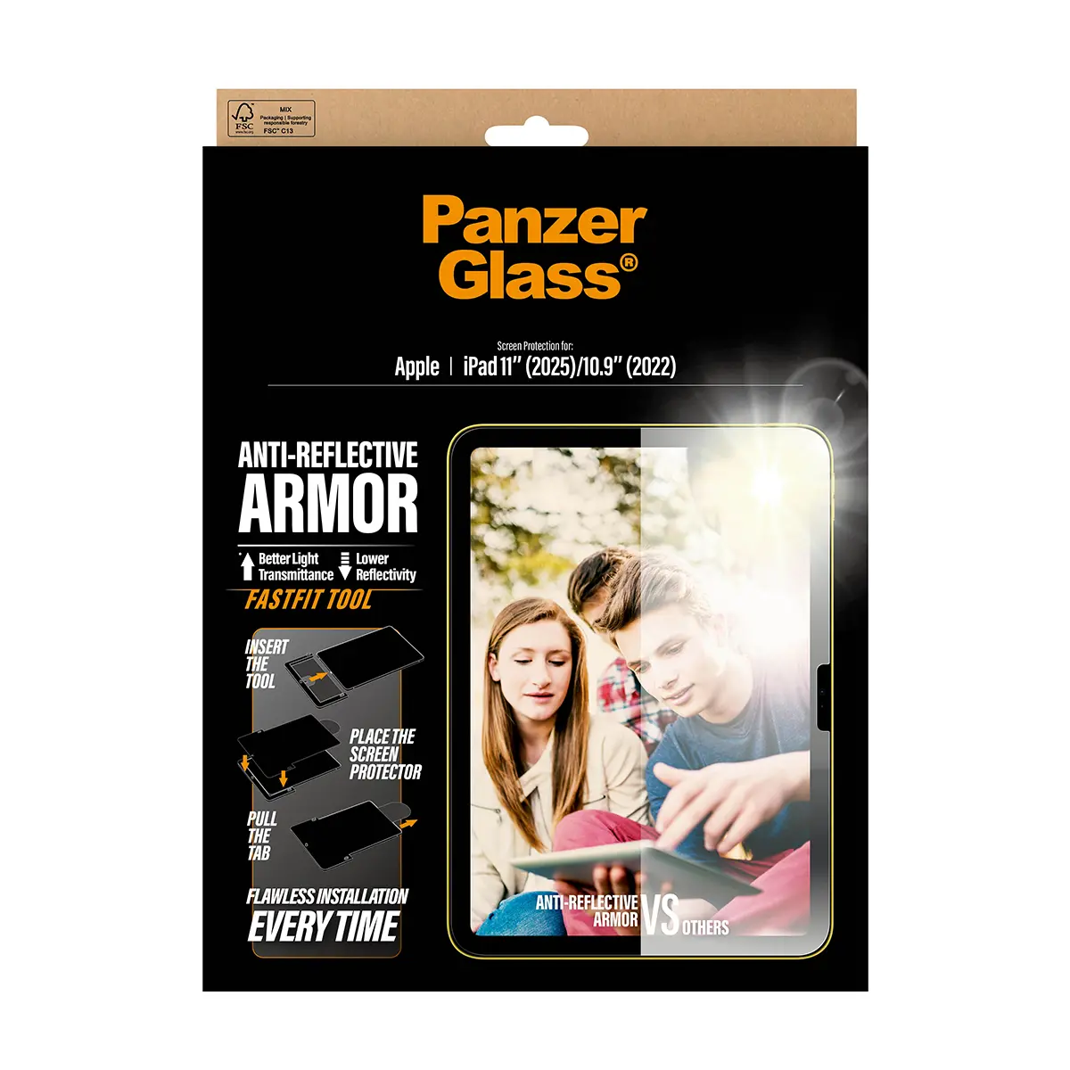 PanzerGlass Anti-Reflective Screen Protector for iPad 11" / 10.9" Photo 3