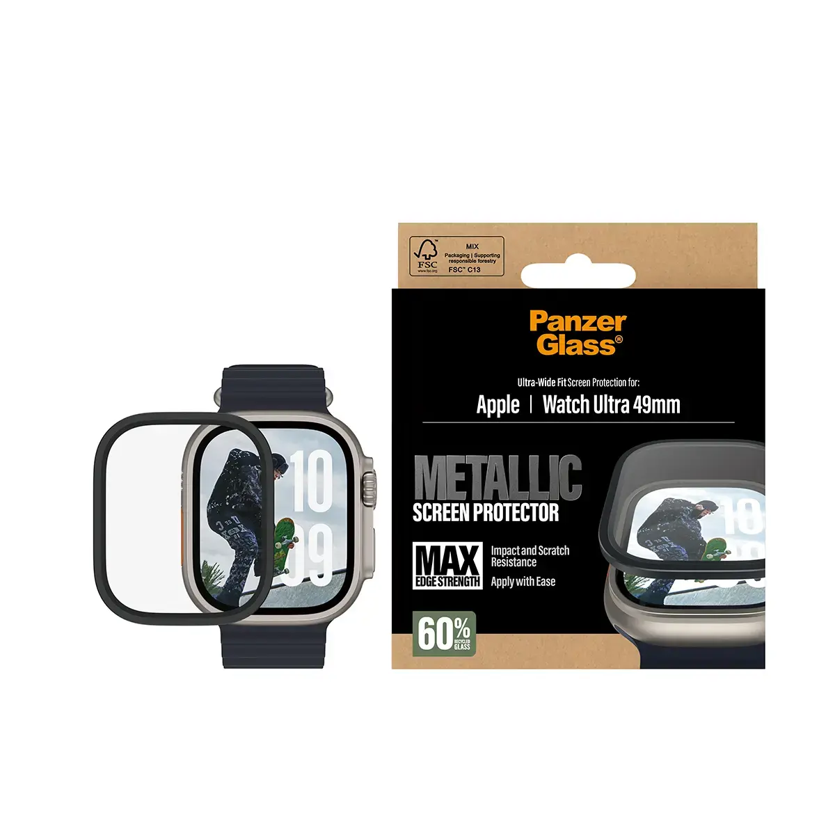 Защитное стекло PanzerGlass Apple Watch Ultra 49mm Photo 2