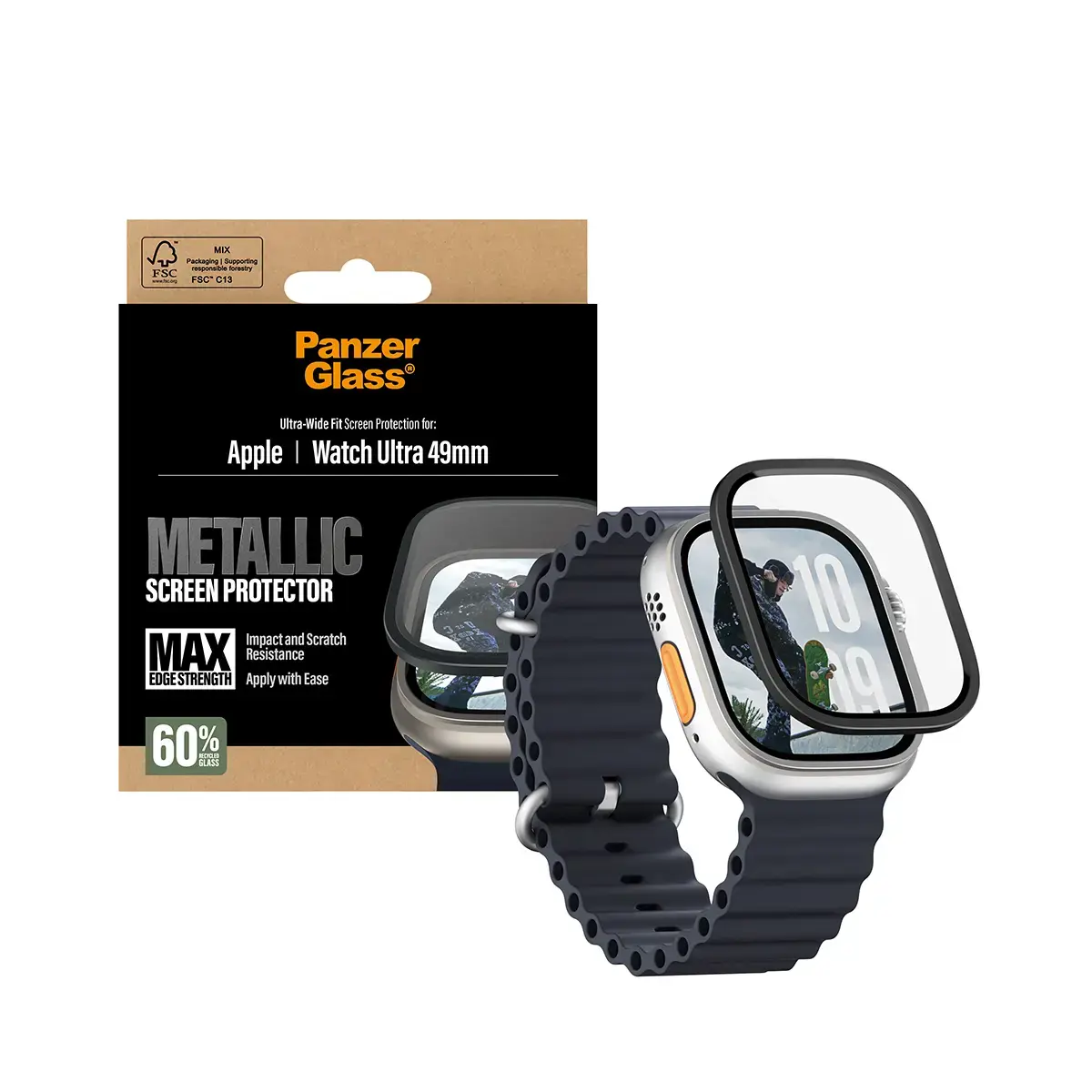 Защитное стекло PanzerGlass Apple Watch Ultra 49mm Photo 5