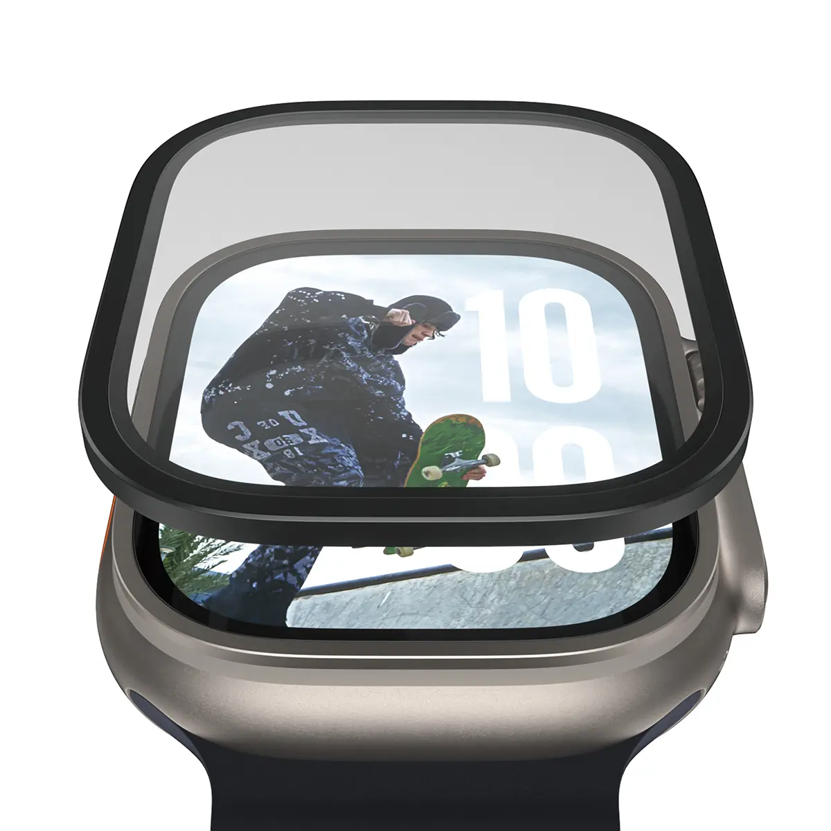 PanzerGlass ekrāna aizsargstikls Metallic Apple Watch