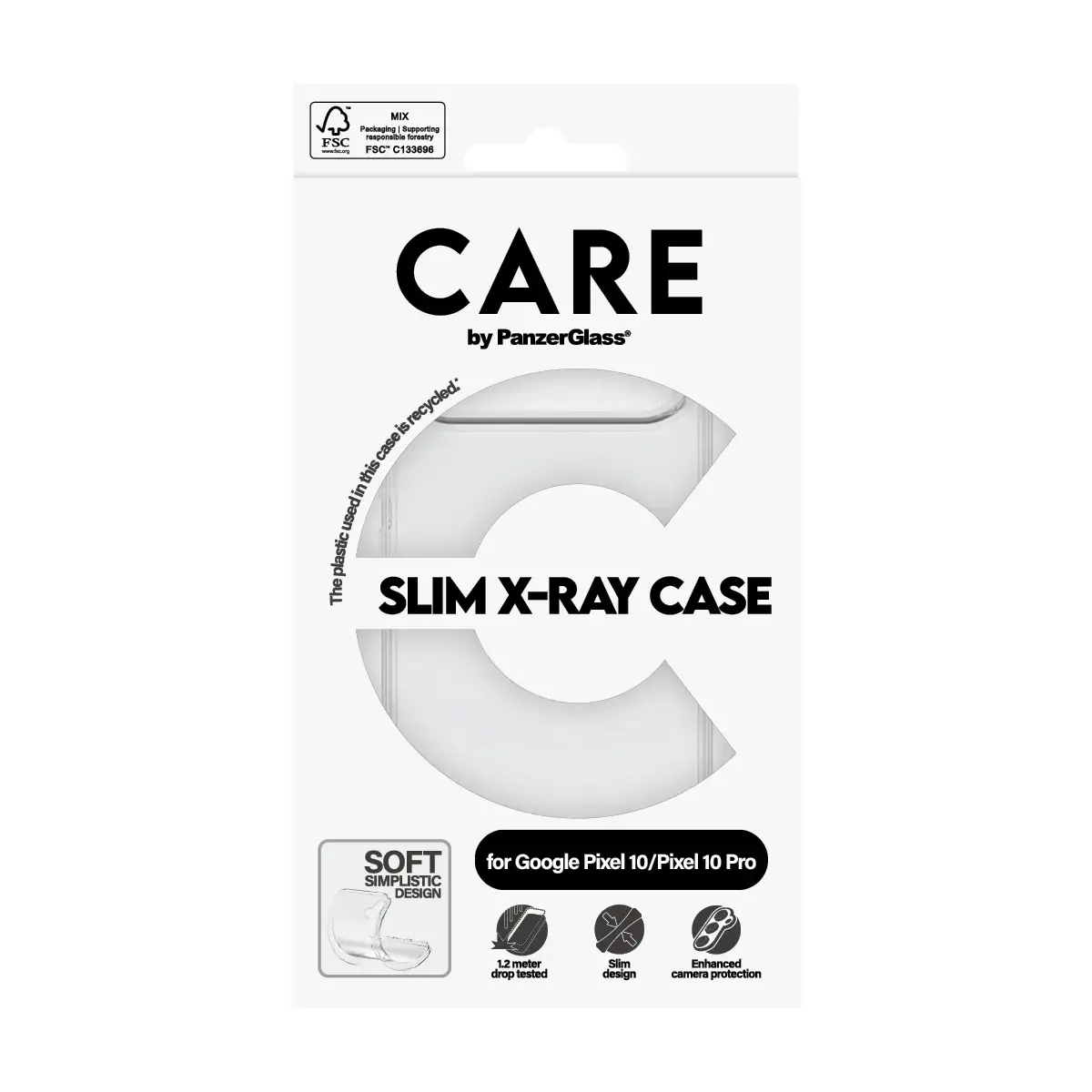 Vāks PanzerGlass CARE by Fashionable Case Google Pixel 10 10 Pro Photo 3