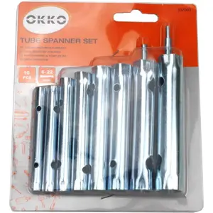 Tube Spanners Set, No name, model 202003, assorted sizes (set)