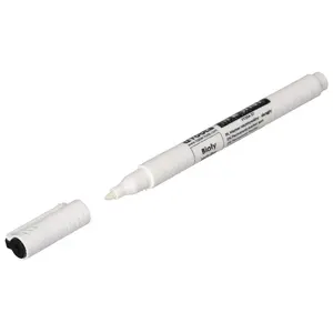 Permanent Marker Faster Tools 8904104 — white ink, bullet tip