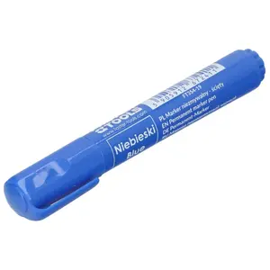 Permanent marker faster tools 2672411 — blue ink, bullet tip