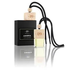 Hanging air freshener AROMATIC 89 Ambra 8 ml — car and small space scent