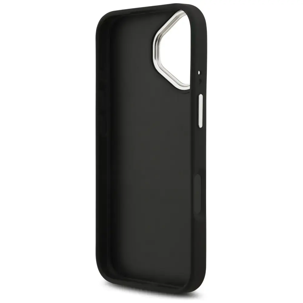 GUESS Grained Big 4G Classic Logo Case for iPhone 17 Photo 3