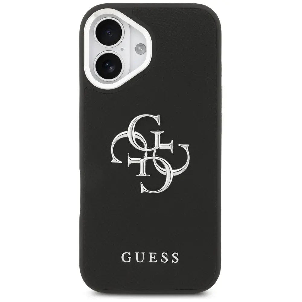 GUESS Grained Big 4G Classic Logo Case for iPhone 17 Photo 5