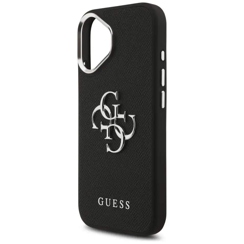 GUESS Grained Big 4G Classic Logo Case for iPhone 17 Photo 8