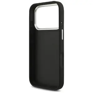 Guess Grained Big 4G Classic Logo Protective Case for iPhone 17 Pro, Black