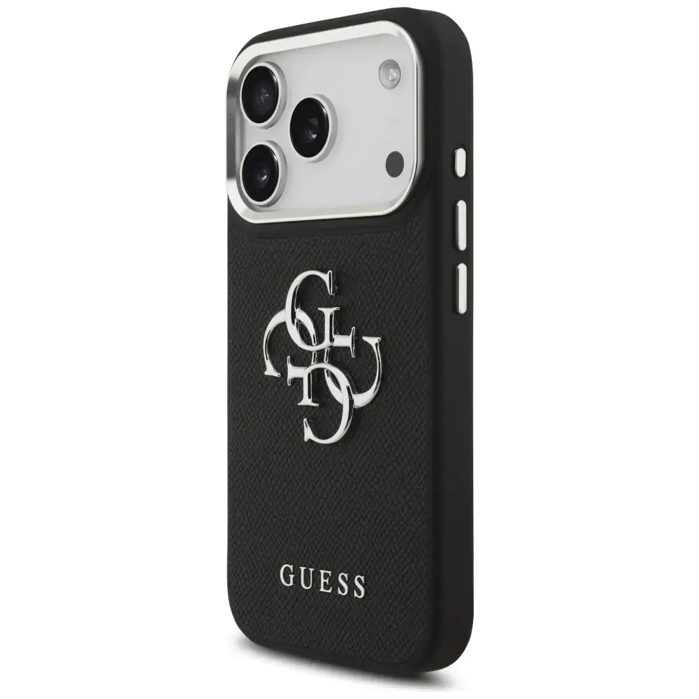 Guess Grained Big 4G Classic Logo Case for iPhone 17 Pro Photo 2