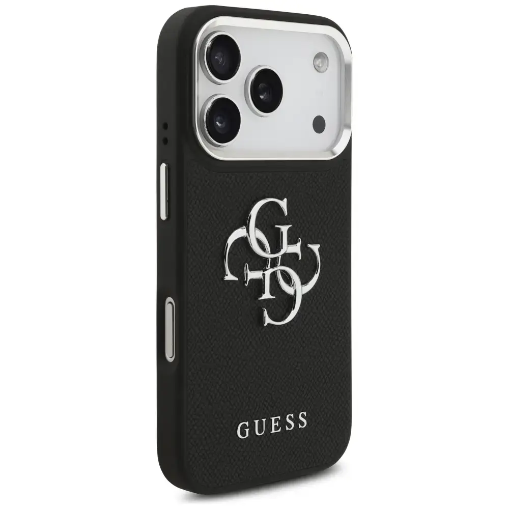 Guess Grained Big 4G Classic Logo Case for iPhone 17 Pro Photo 5