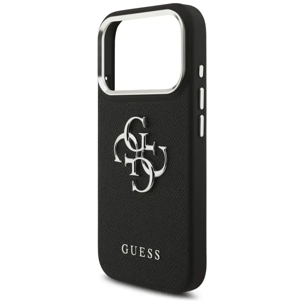 Guess Grained Big 4G Classic Logo Case for iPhone 17 Pro Photo 7