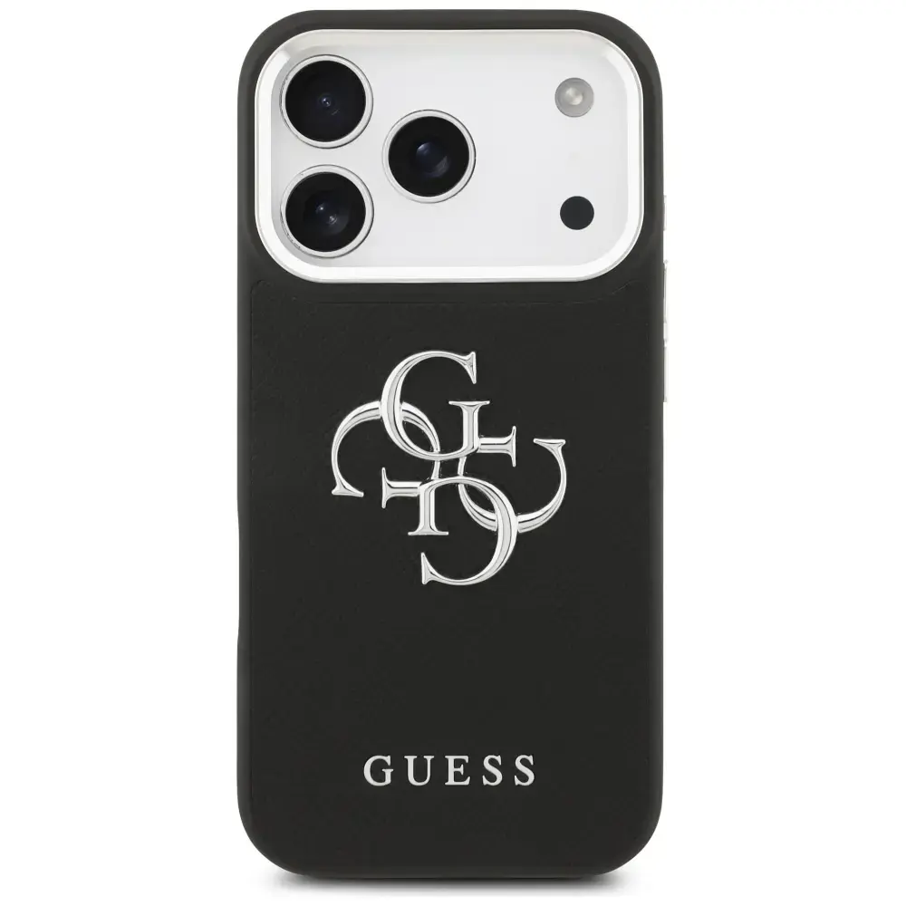 Guess Grained Big 4G Classic Logo Case for iPhone 17 Pro Photo 8